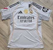 Домашня Біла Футболка Real Madrid! 25/26 Mastantuono 30-Match M Slim!
