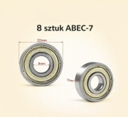 608Zz Abec-7 Шарикопідшипники Для Роликових Ковзанів, Скейтбордів, Самокатів 8 Шт.