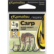 Kamatsu Kayo Heavy Carp 4 Black Nickel Mesh 5Шт