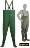 Demar Grand Chest Waders Зелений