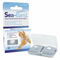 Браслети Sea-Band Acupressure Проти Нудоти Для Дорослих, Сірі.
