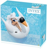 Великий Надувний Матрац Для Басейну Swan Intex Island Viral Flaming Xxl