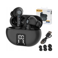 Бездротові Навушники Pro Enc Bluetooth Tws, Чорні, З Мікрофоном