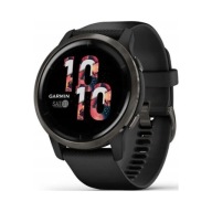 Розумний Годинник Garmin Venu 2 Gps Amoled Wi-Fi Bluetooth 5 Atm Чорний 45 Мм